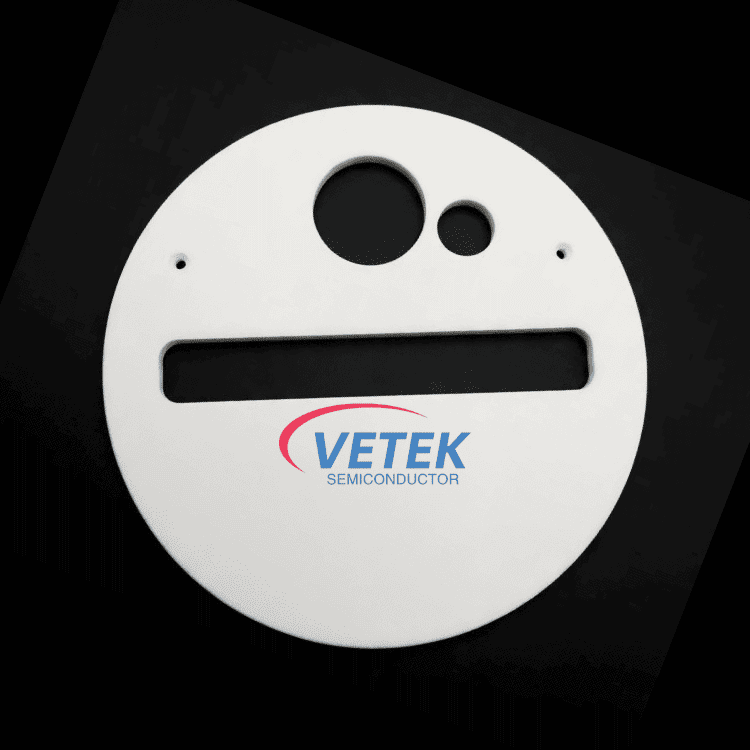 Високочистий непрозорий кварцовий екран і затвор для MOCVD